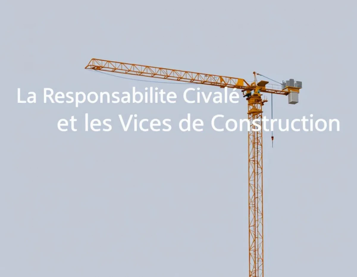 La Responsabilité Civile et les Vices de Construction : Enjeux et Applications en Droit Français