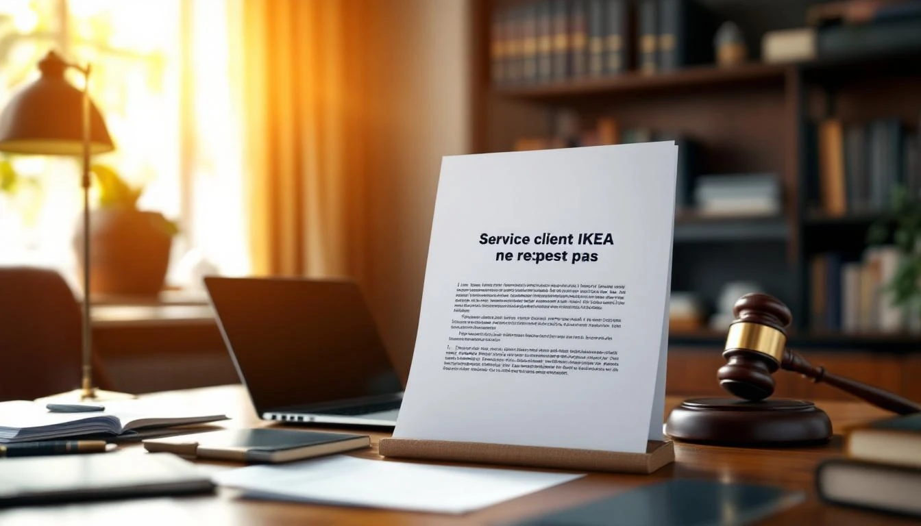 Service client IKEA ne répond pas : quelles actions juridiques